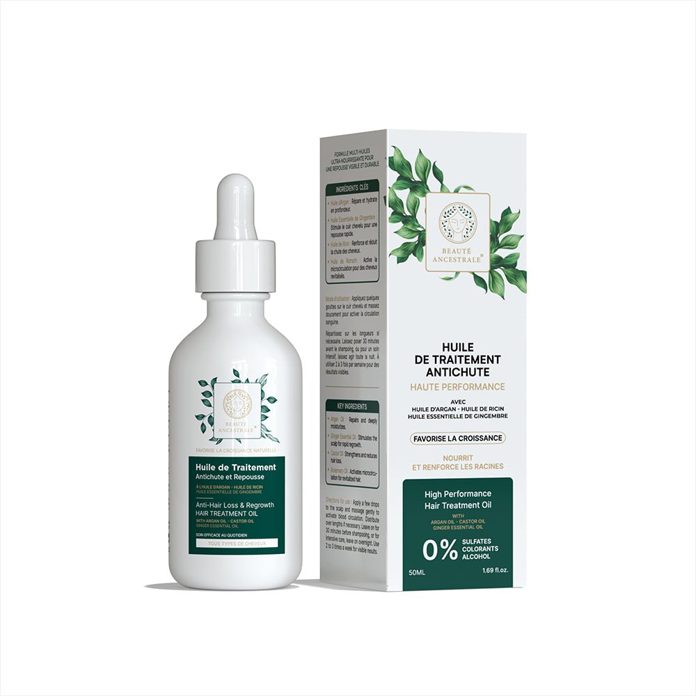 Huile de Traitement Capillaire – 50ml - Beauté Ancestrale