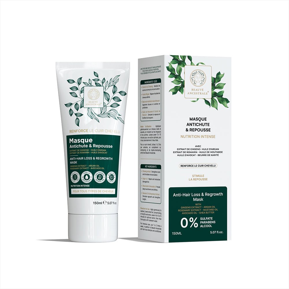 Masque Antichute & Repousse – 150ml - Beauté Ancestrale