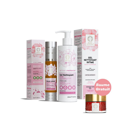 Kit hygiène intime éclaircissant Gel & Sérum